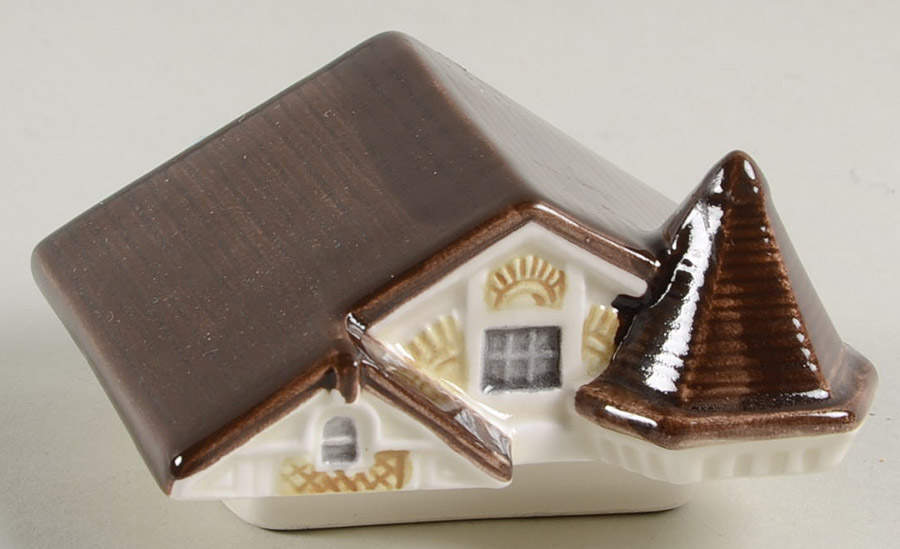 Victorian House Lid for Creamer by Otagiri-1