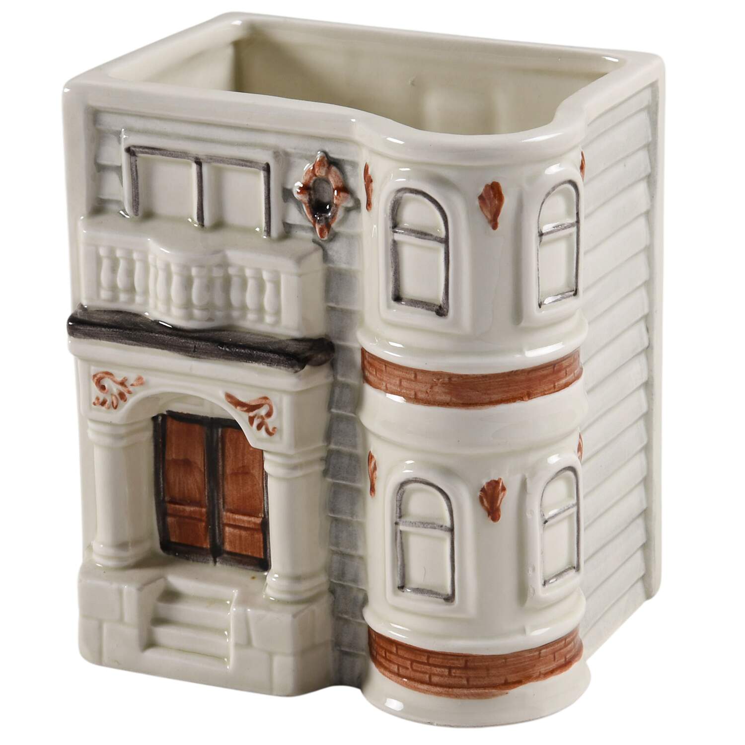 Victorian House Candy Jar No Lid by Otagiri-1
