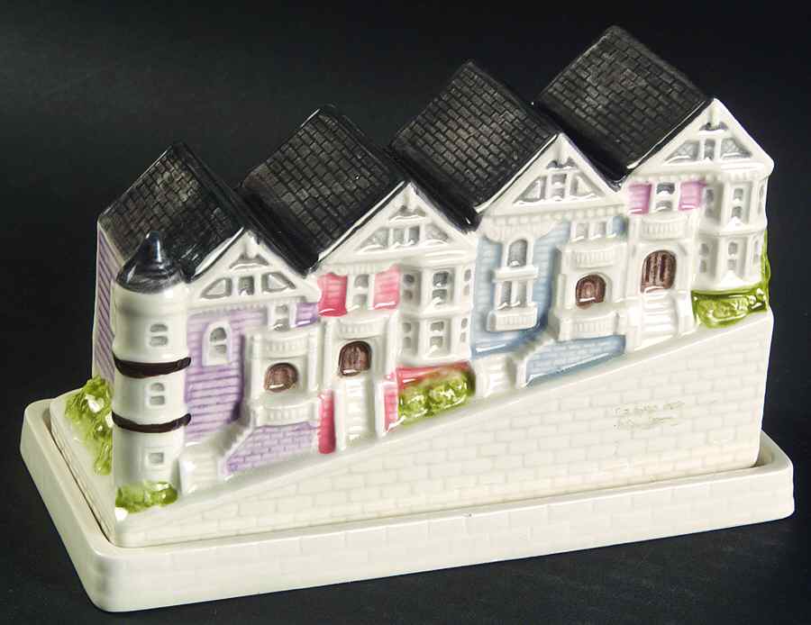Victorian House 1/4 Lb Covered Butter by Otagiri-1