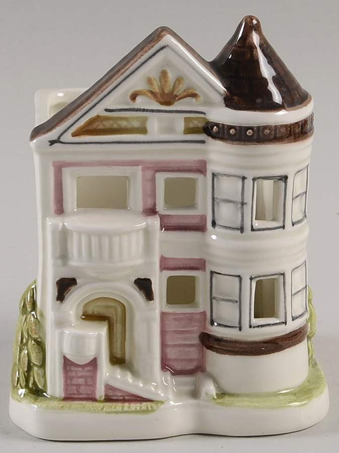 Victorian House Votive Candleholder by Otagiri-1