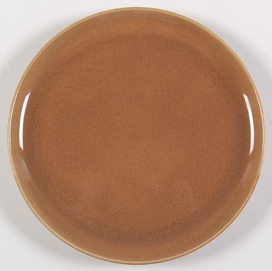 Russel Wright Cattail Brown Salad Plate by Oneida-1