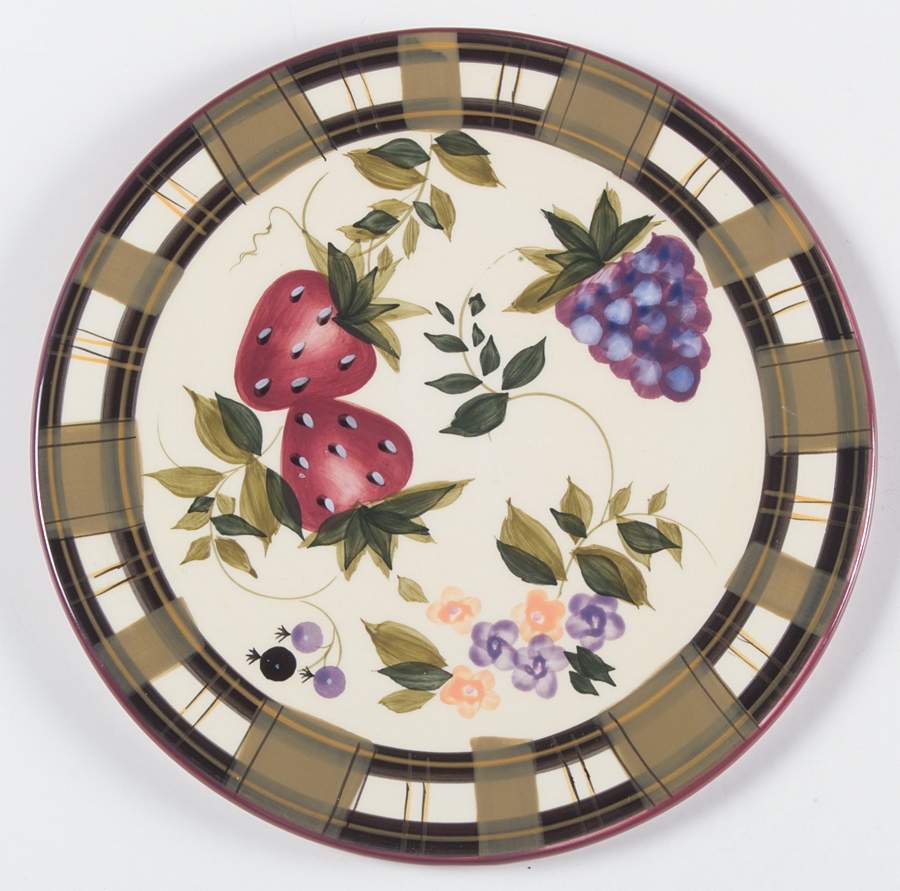 Strawberry Plaid Trivet by Oneida-1