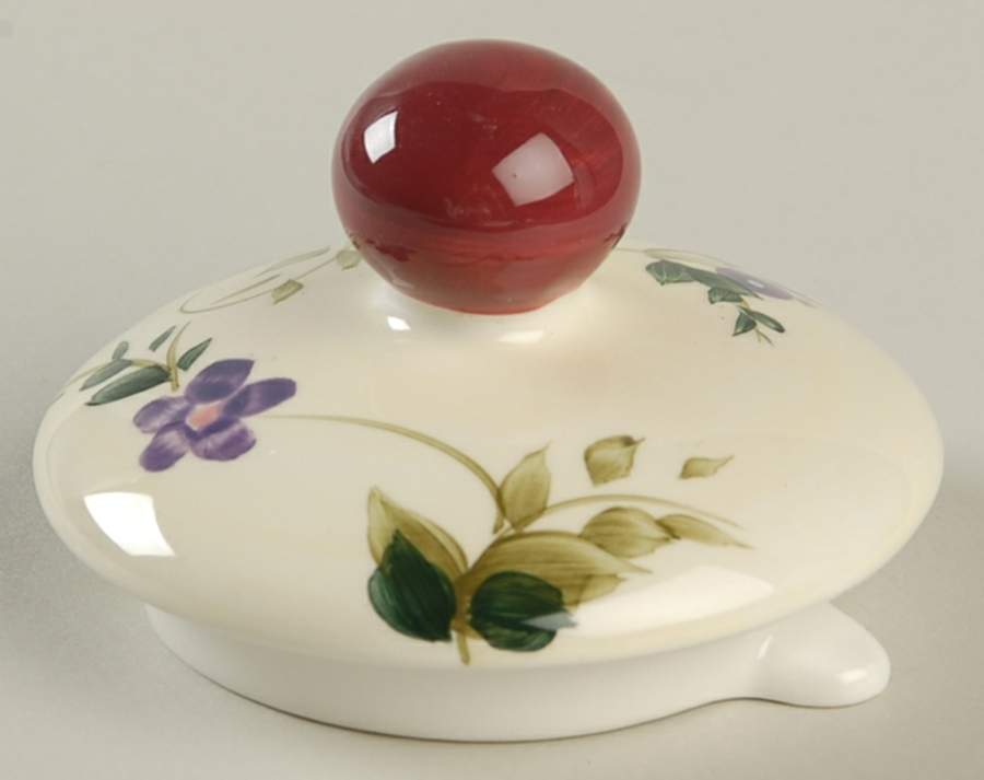 Strawberry Plaid Lid for Teapot by Oneida-1