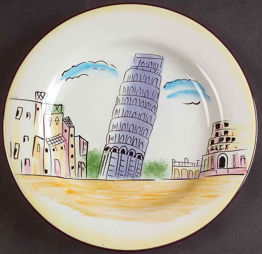 Festa Italia Salad Plate by Oneida-1