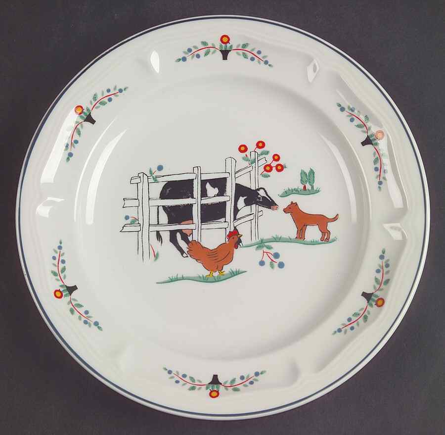 Farm Friends Salad Plate by Oneida-1