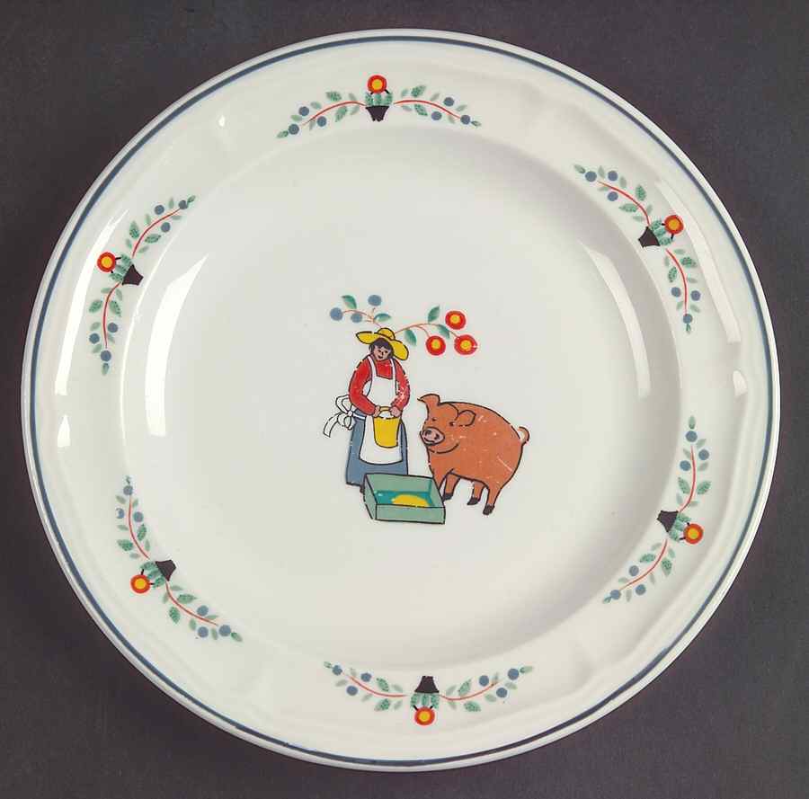 Farm Friends Bread & Butter Plate by Oneida-1