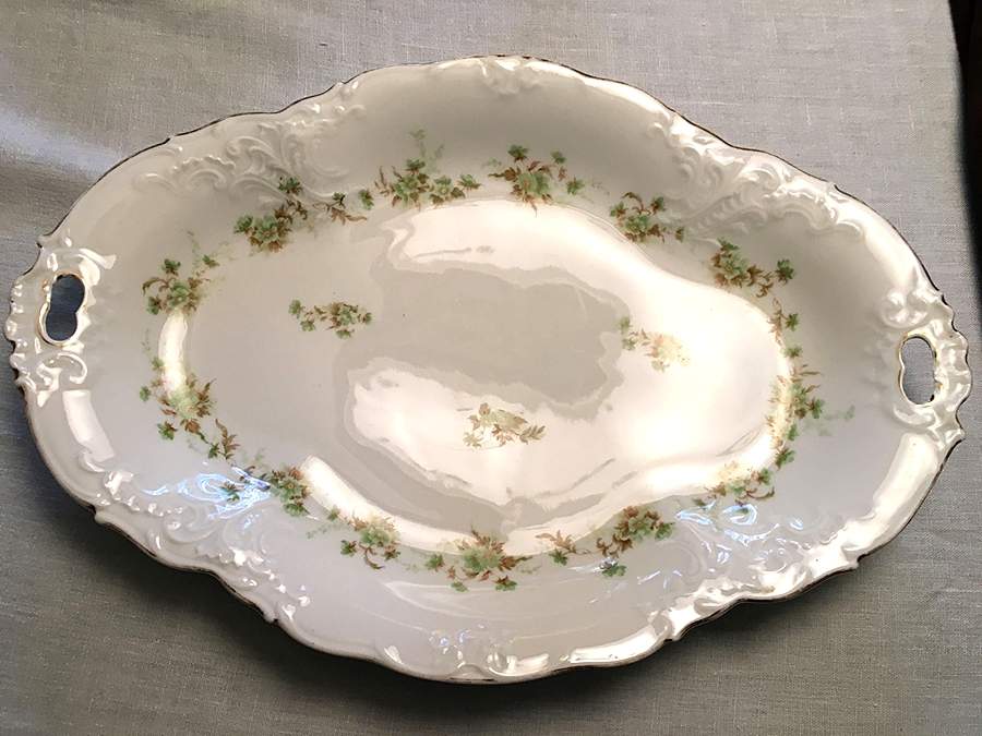 OHM173 13" Oval Serving Platter by Hermann Ohme-1