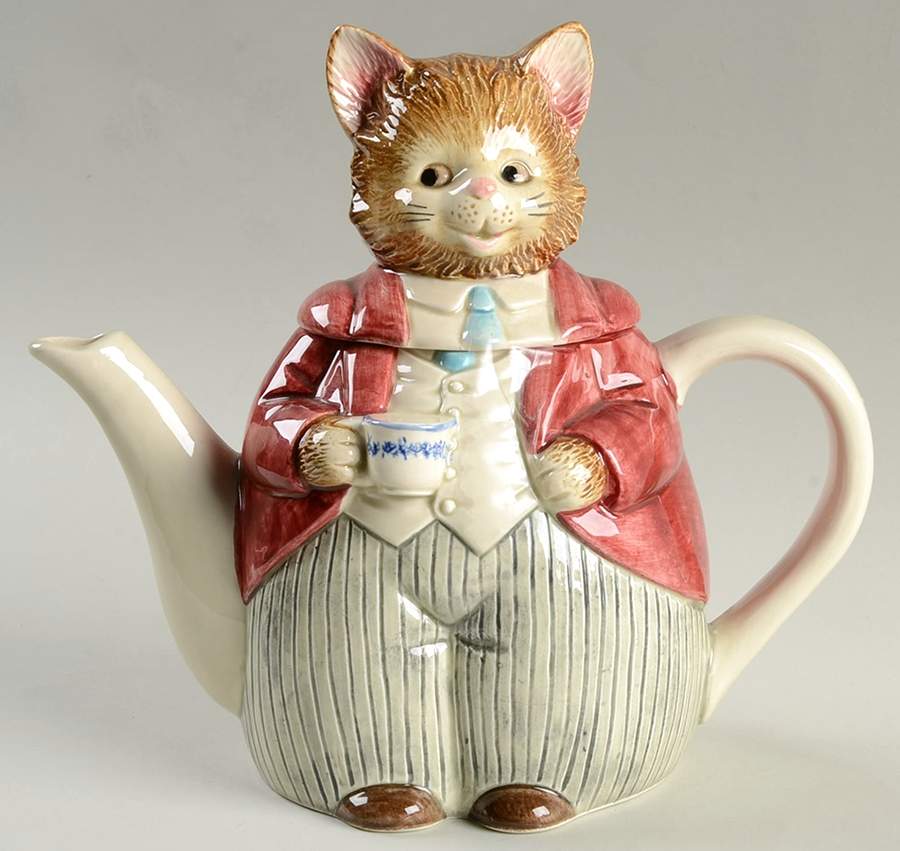 Whiskers Mini Teapot & Lid by Otagiri-1