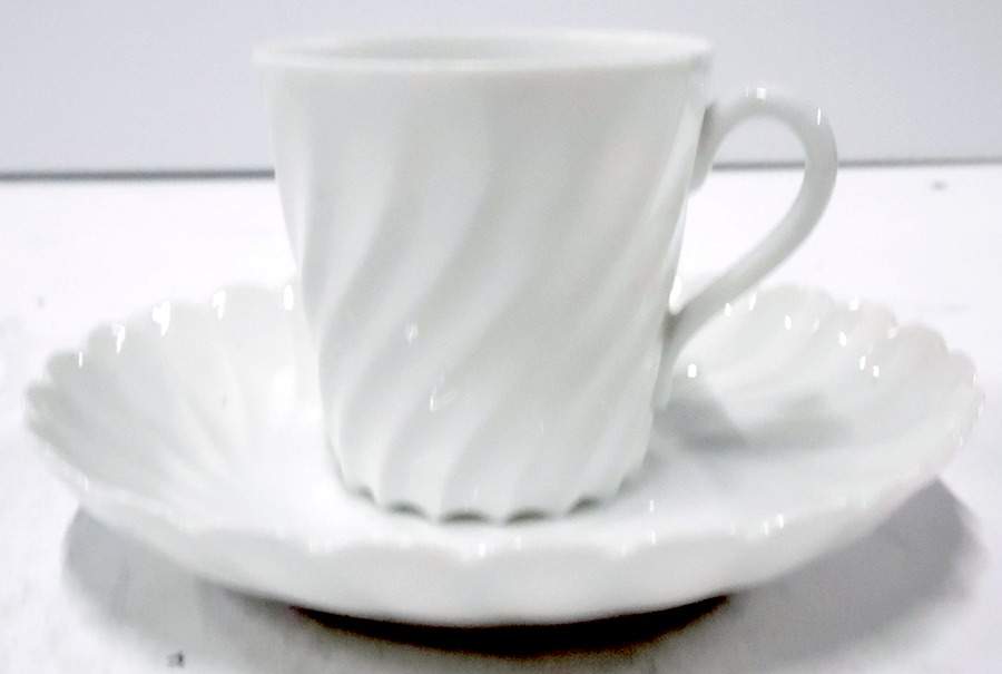 OHM40 Flat Cup & Saucer Set by Hermann Ohme-1