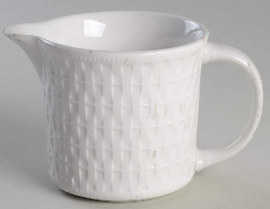 Basket Weave Creamer by Oneida-1