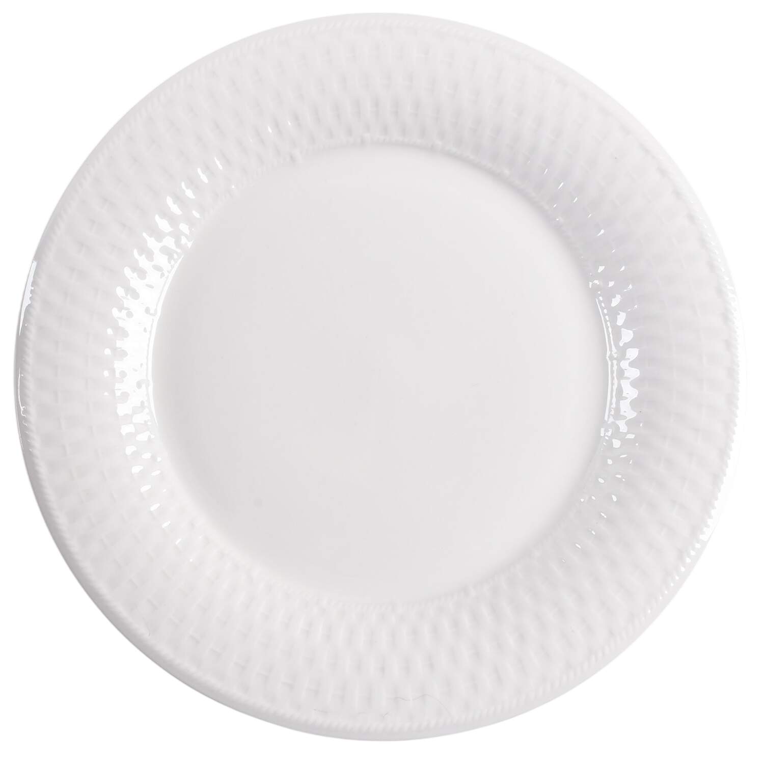 Basket Weave Dinner Plate by Oneida-1