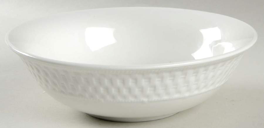 Basket Weave 8" Round Vegetable Bowl by Oneida-1