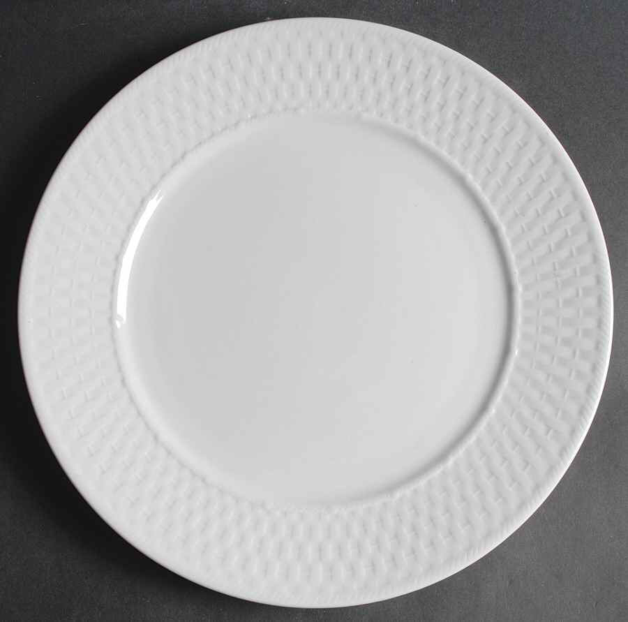 Basket Weave 12" Chop Plate (Round Platter) by Oneida-1
