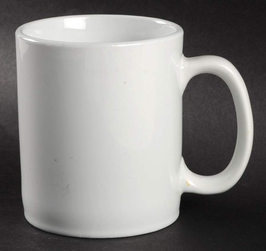 Rolled Edge Bright White Mug by Oneida-1