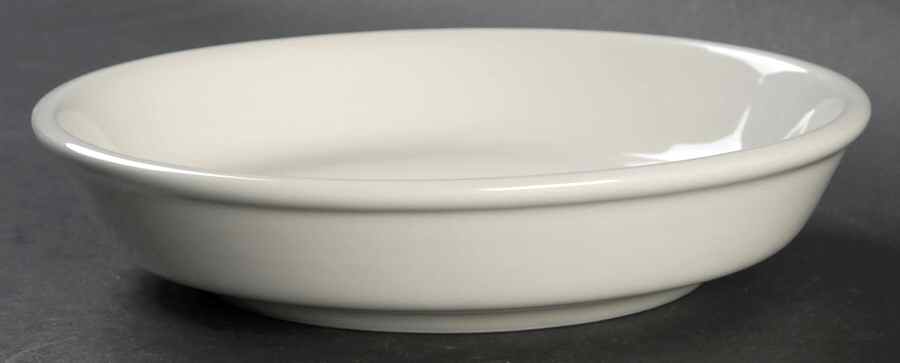 Rolled Edge Domestic White Soup/Cereal Bowl by Oneida-1