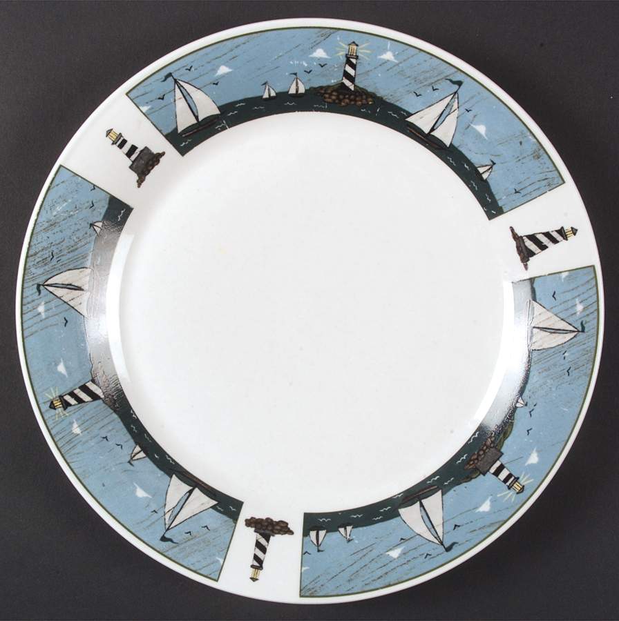 Sailboats Dinner Plate by Oneida-1