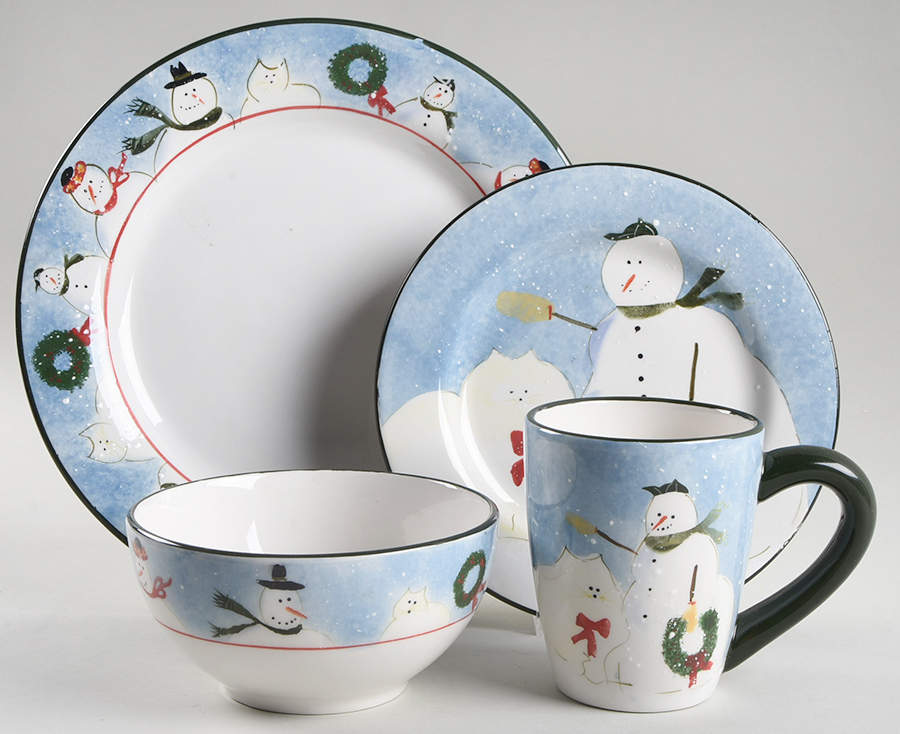 Snow Family 4 Piece Place Setting by Oneida-1