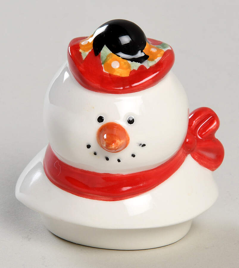 Snow Family Lid for Figural Sugar Bowl by Oneida-1