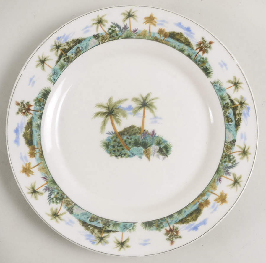 Pacific Paradise Salad Plate by Oneida-1
