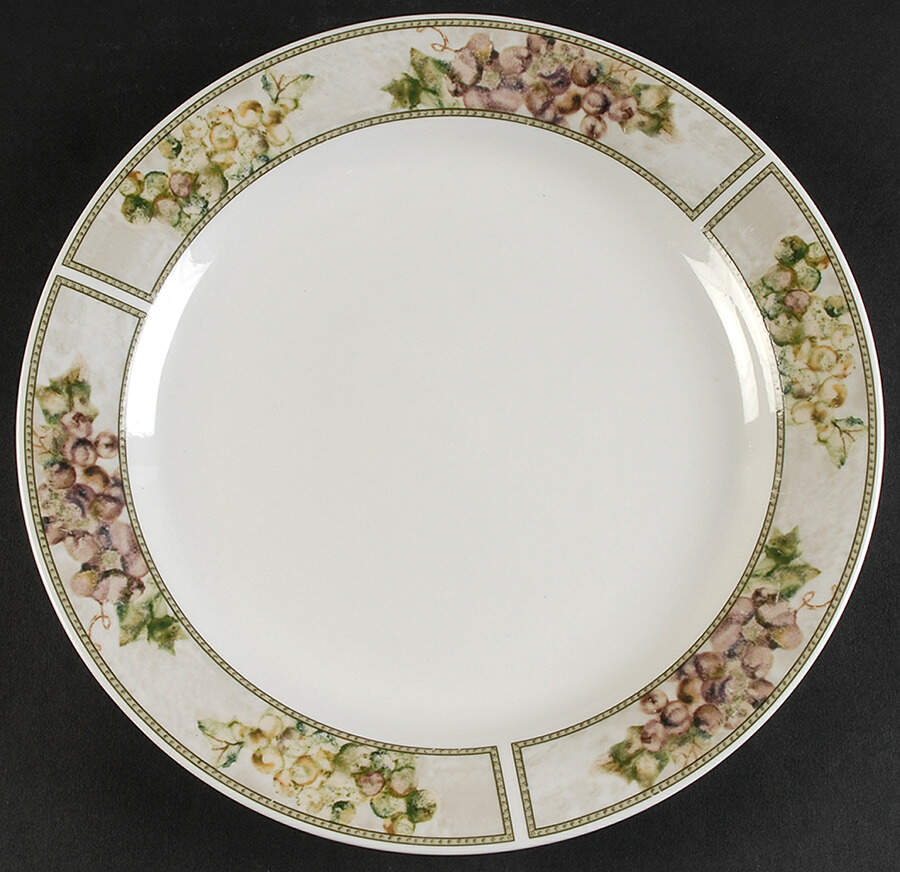 Tuscan Grapes Dinner Plate by Oneida-1