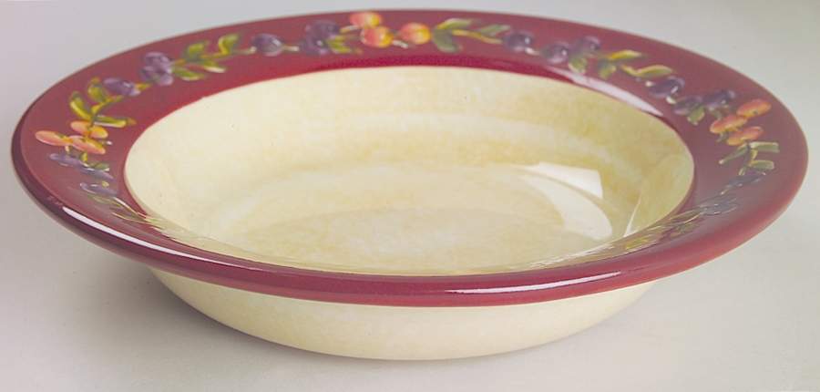 Tuscan Harvest Rim Soup Bowl by Oneida-1