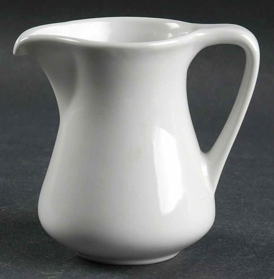 Crown Rego White Creamer by Oneida-1