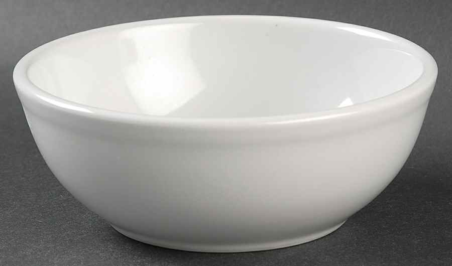 Crown Rego White Fruit/Dessert (Sauce) Bowl by Oneida-1