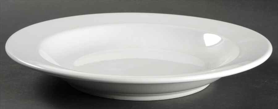 Crown Rego White 11" Individual Pasta Bowl by Oneida-1