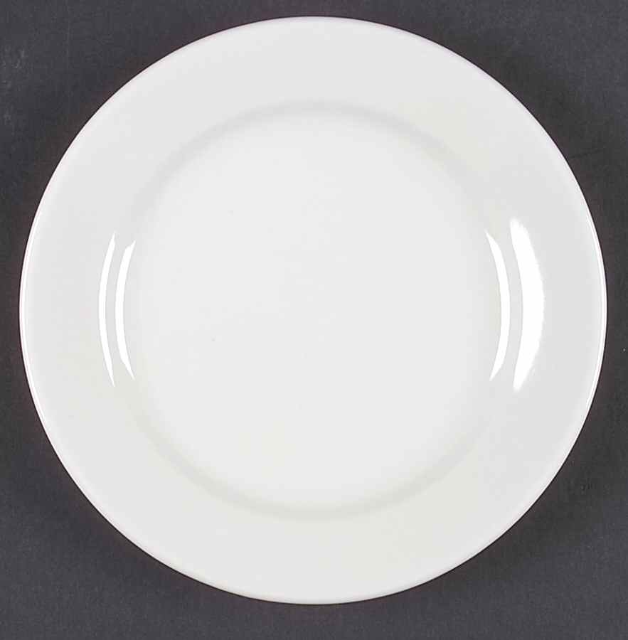 Crown Rego White Salad Plate by Oneida-1