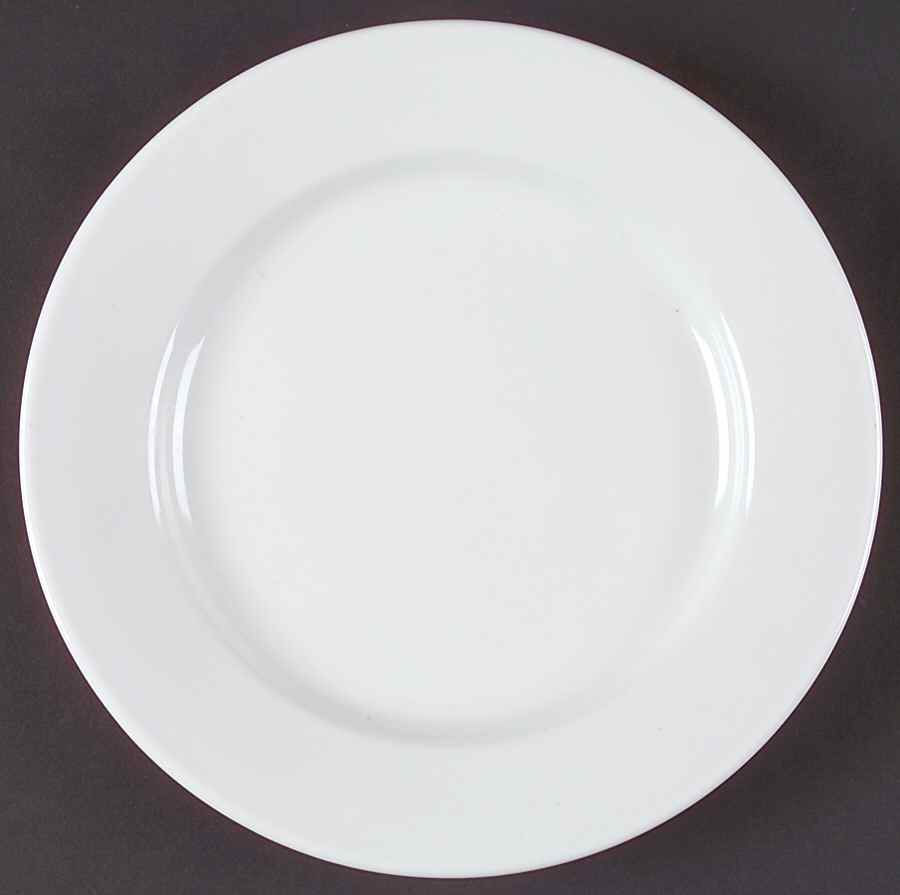 Crown Rego White Dinner Plate by Oneida-1