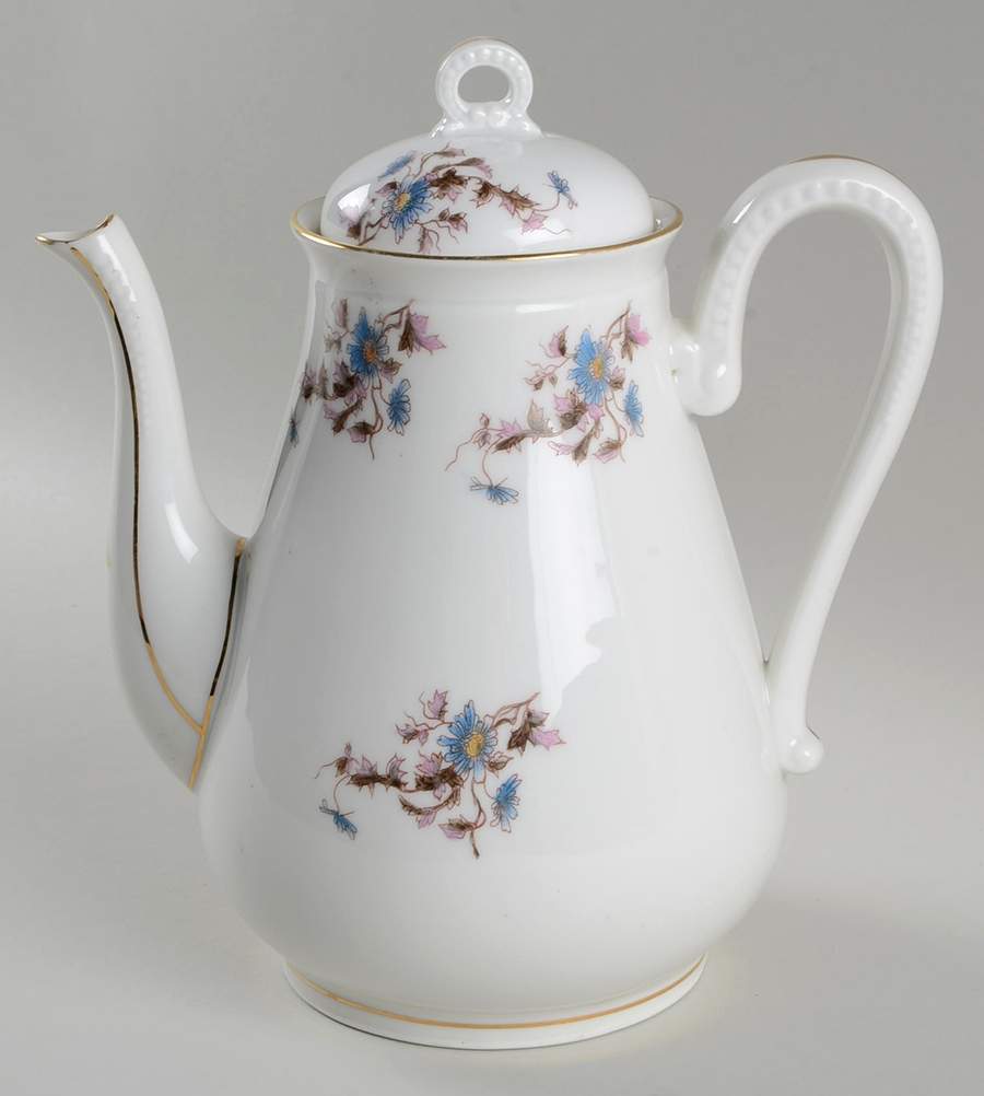 OGU15 Coffee Pot & Lid by Oscar Gutherz (Limoges)-1