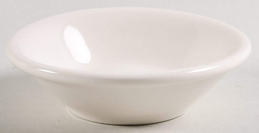 Buffalo China (Buffalo Backstamp) Fruit/Dessert (Sauce) Bowl by Oneida-1
