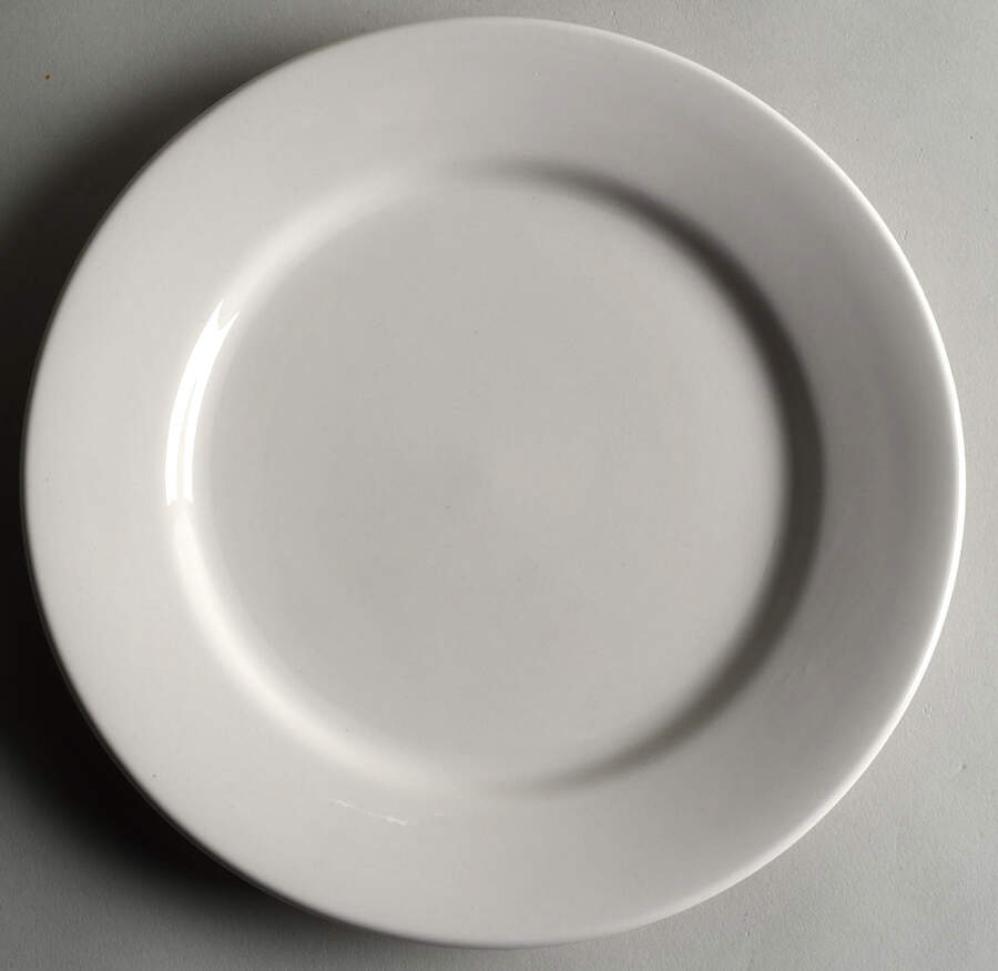 Buffalo China (Buffalo Backstamp) Luncheon Plate by Oneida-1