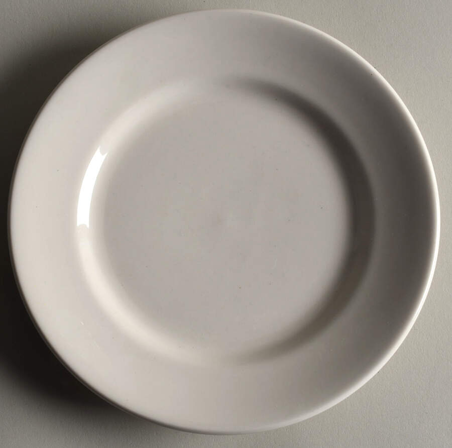 Buffalo China (Buffalo Backstamp) Dessert/Pie Plate by Oneida-1