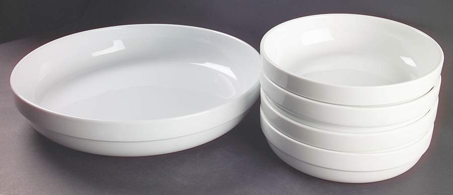 Toms Diner 5 Pc Pasta Set (Pasta 14" + 4 Pasta 8") by Oneida-1
