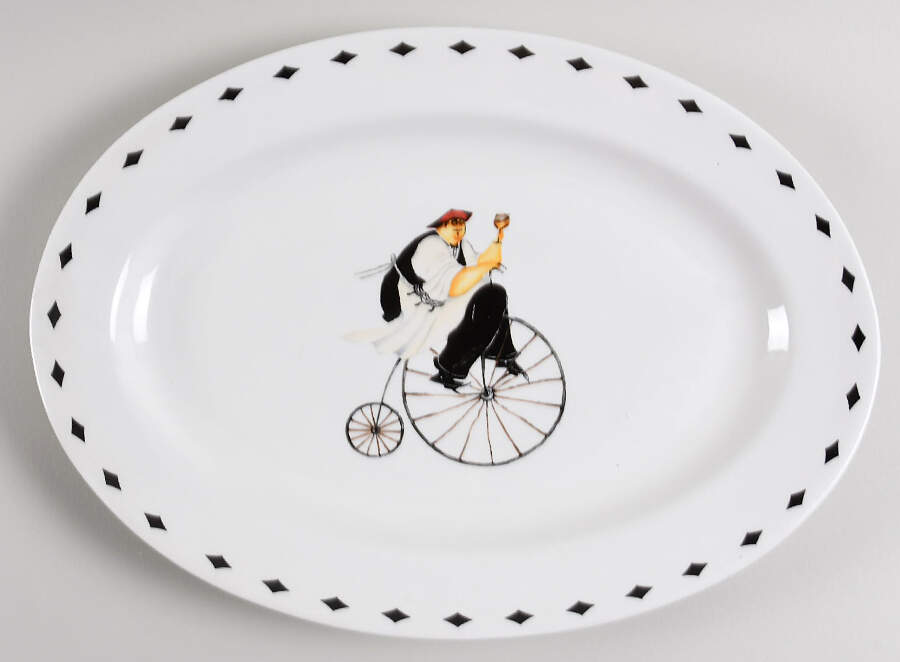 Chefs to Go 14" Oval Serving Platter by Oneida-1