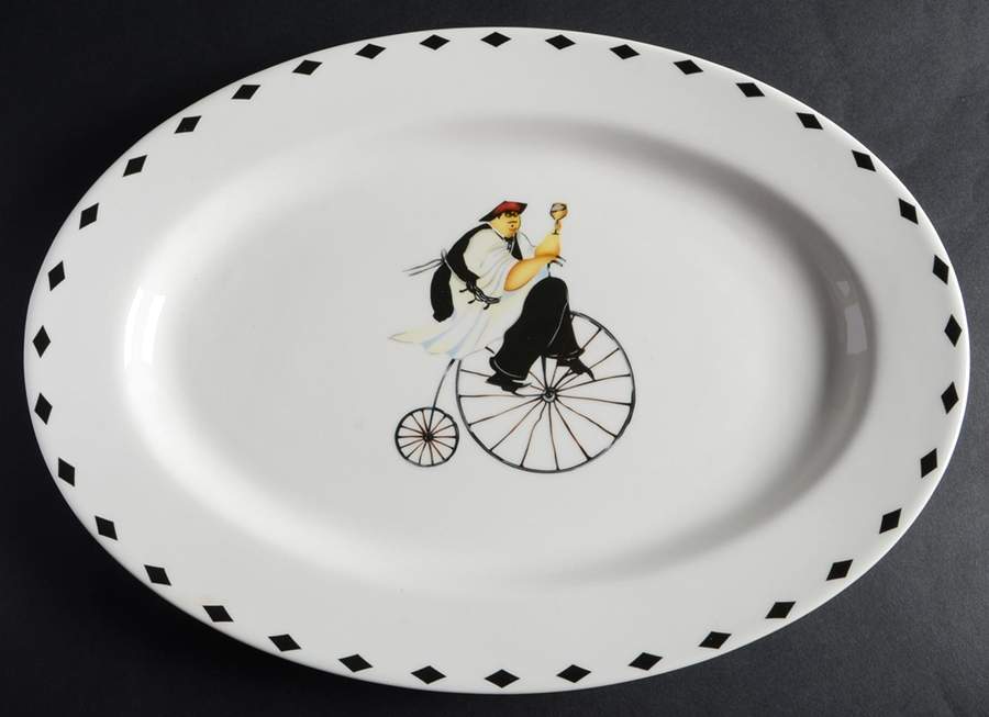 Chefs to Go 14" Oval Serving Platter by Oneida-1