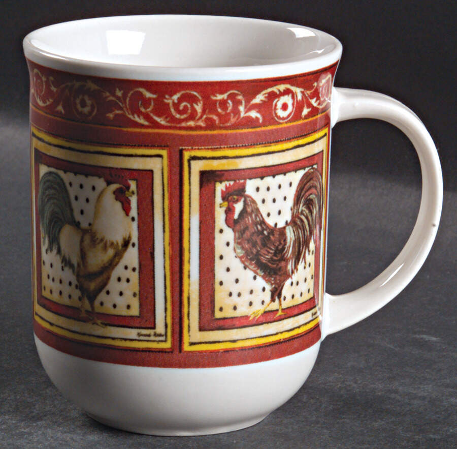 Farmhouse Rooster Mug by Oneida-1