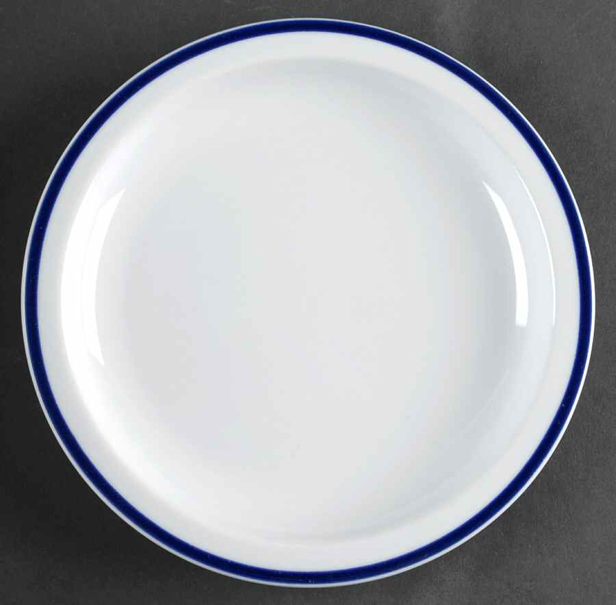 Toms Diner Blue Salad Plate by Oneida-1