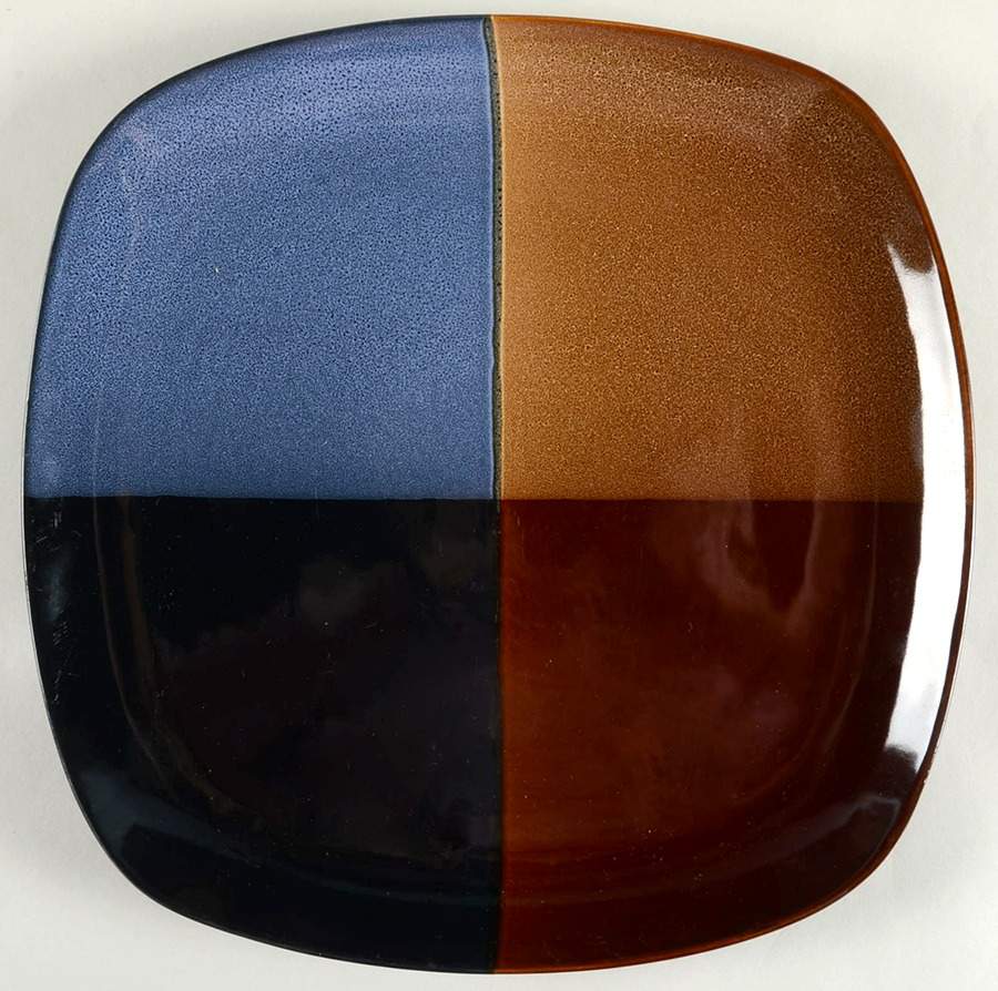 Cubism Square Dinner Plate by Oneida-1