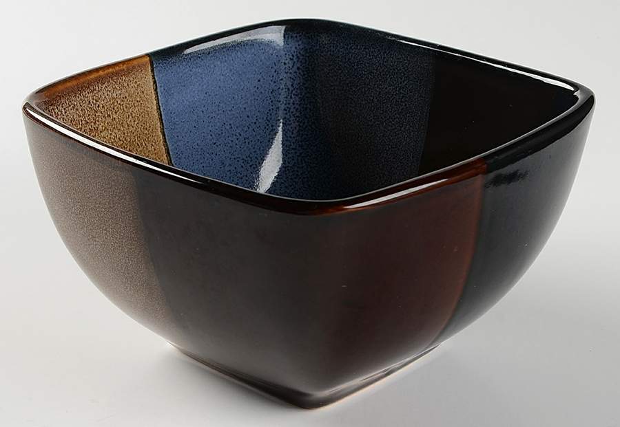 Cubism Square Soup/Cereal Bowl by Oneida-1