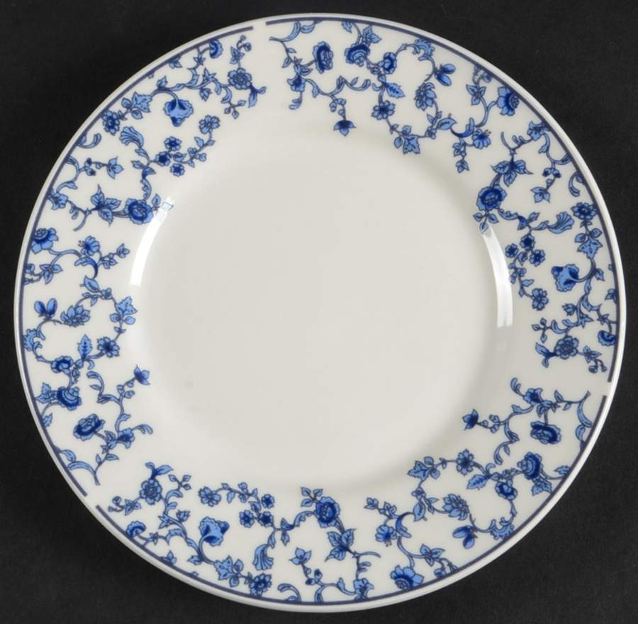 Blue Toile Saucer by Oneida-1