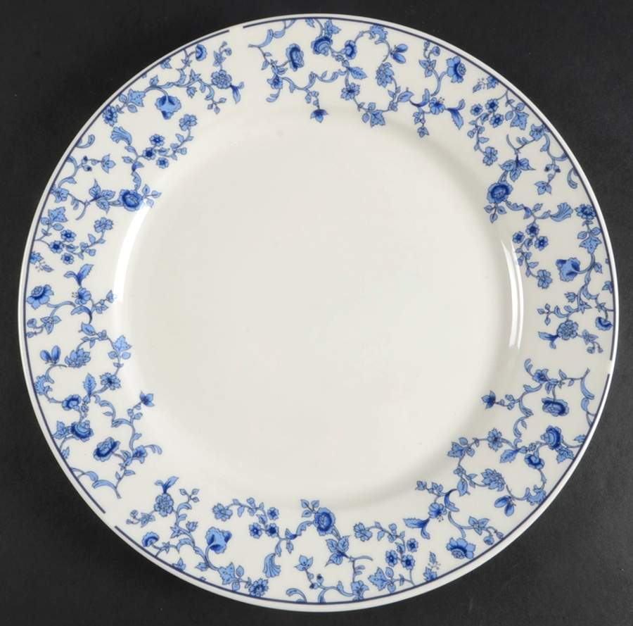 Blue Toile Dinner Plate by Oneida-1