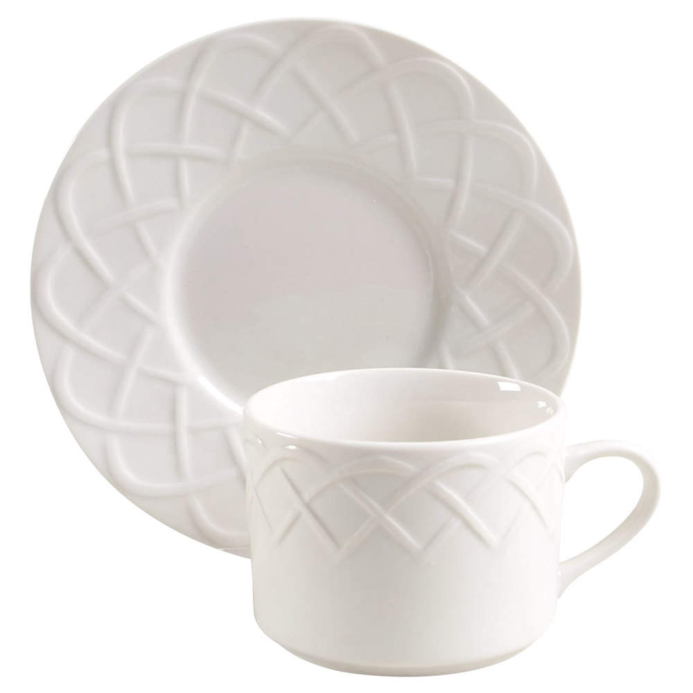 Picnic Flat Cup & Saucer Set by Oneida-1