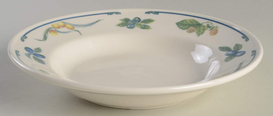 Autumn Orchard Large Rim Soup Bowl by Oneida-1
