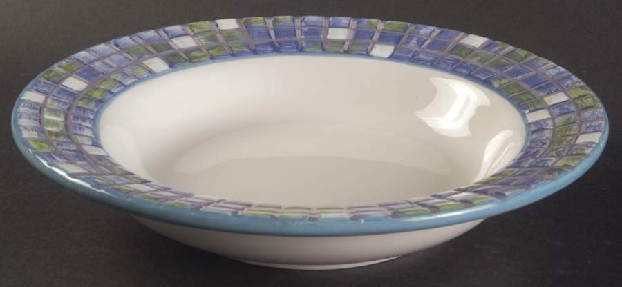 Mosaic Shells Soup/Cereal Bowl by Oneida-1