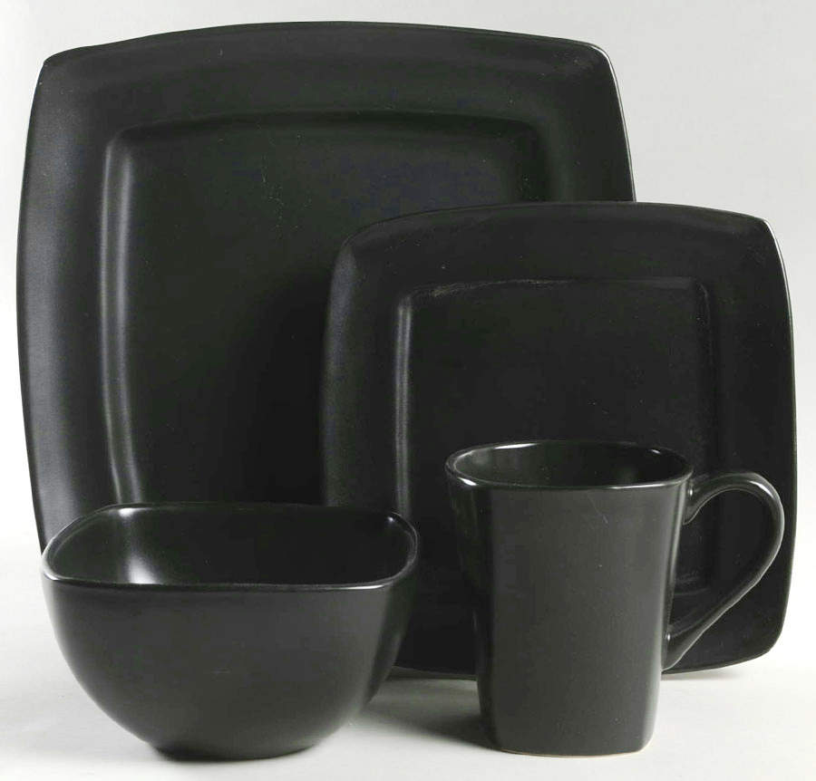 Moonlight (Square) 4 Piece Place Setting by Oneida-1