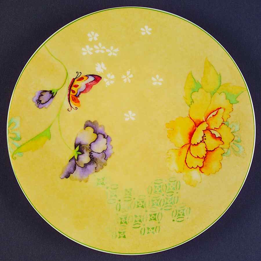 Asian Garden Salad/Dessert Plate by Oneida-1