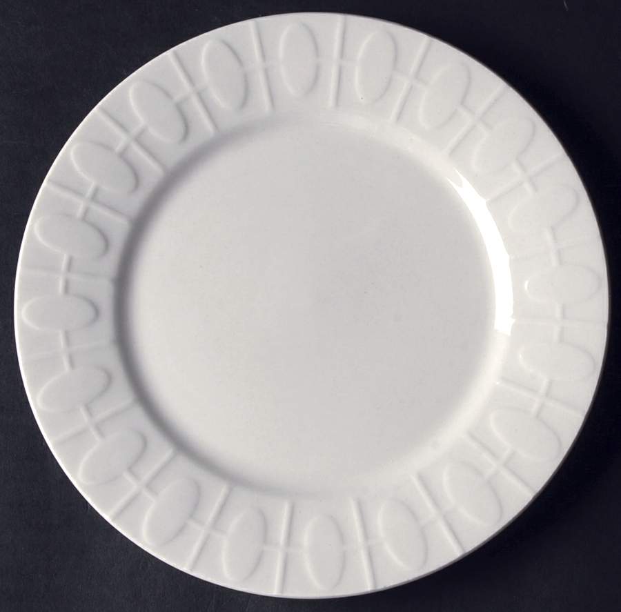 Oval Dots Salad Plate by Oneida-1