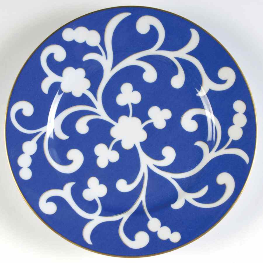 Azul Salad/Dessert Plate by Oscar De La Renta-1